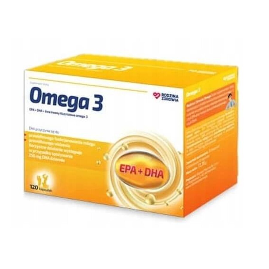 Family Health Omega 3 120 gélules