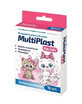 MultiPlast, Kittens Pansements imperm&#233;ables pour enfants, 10 pi&#232;ces