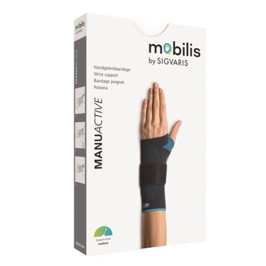 Mobilis Manu Active, Stabilisateur de poignet, taille S, gauche, 1 pc