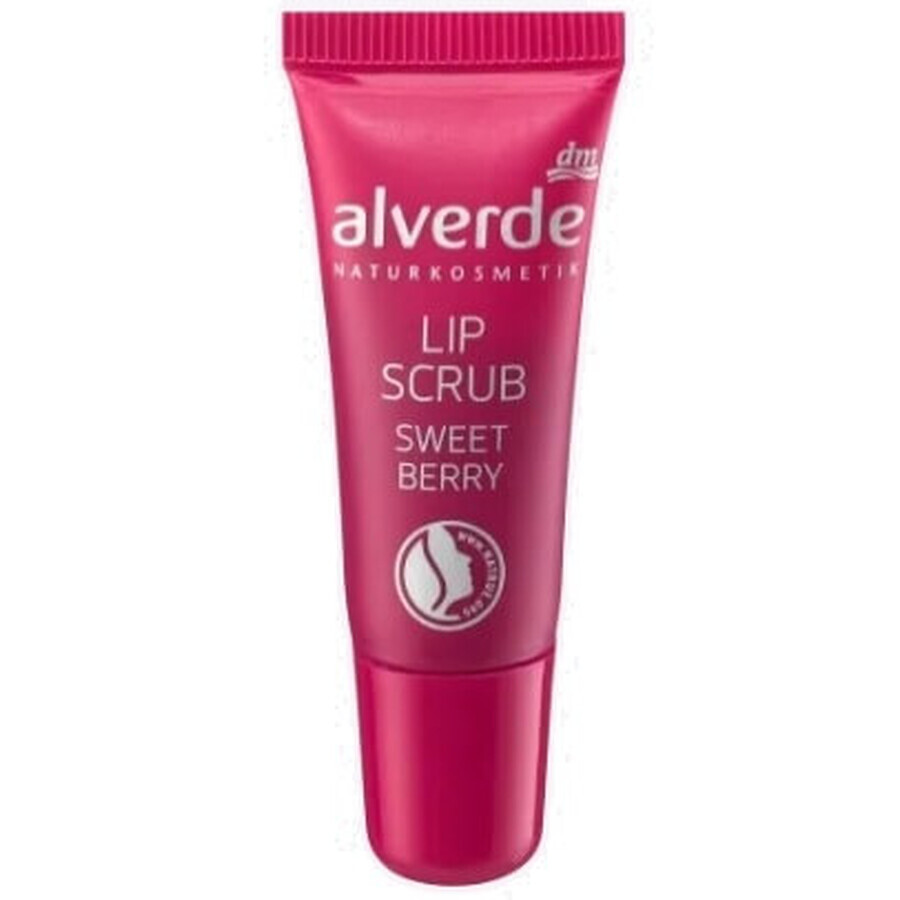 Alverde Scrub labbra alle bacche dolci, 8 ml