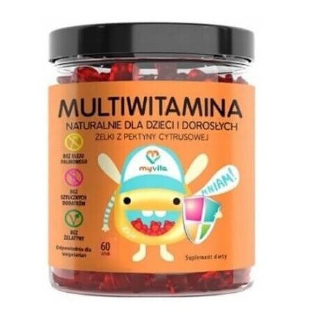 MyVita, elan natural Multivitamine, 60 bucăți