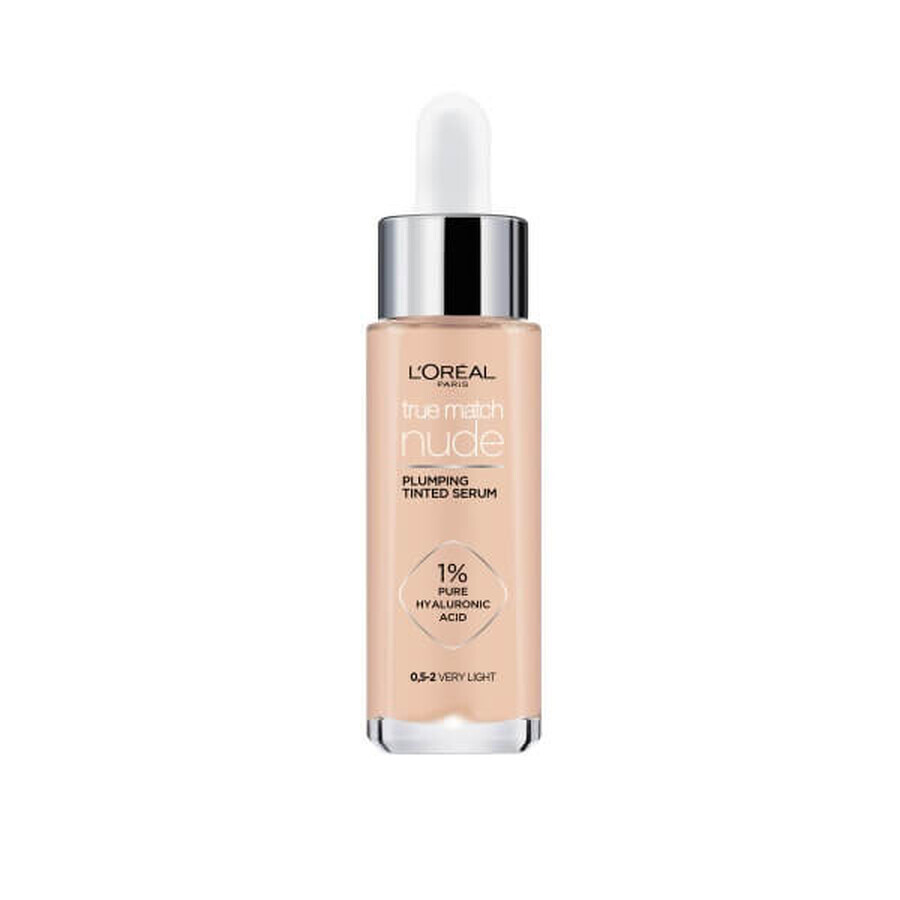 L'Oreal Paris True Match Nude Serum in 0,5-2 zeer lichte ondertonen, 30ml