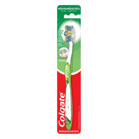 Colgate, Twister Medium, Toothbrush, 1 pc