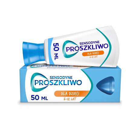 Sensodyne Pro Enamel Dentifrice au fluor renforçant l'émail pour enfants 50 ml