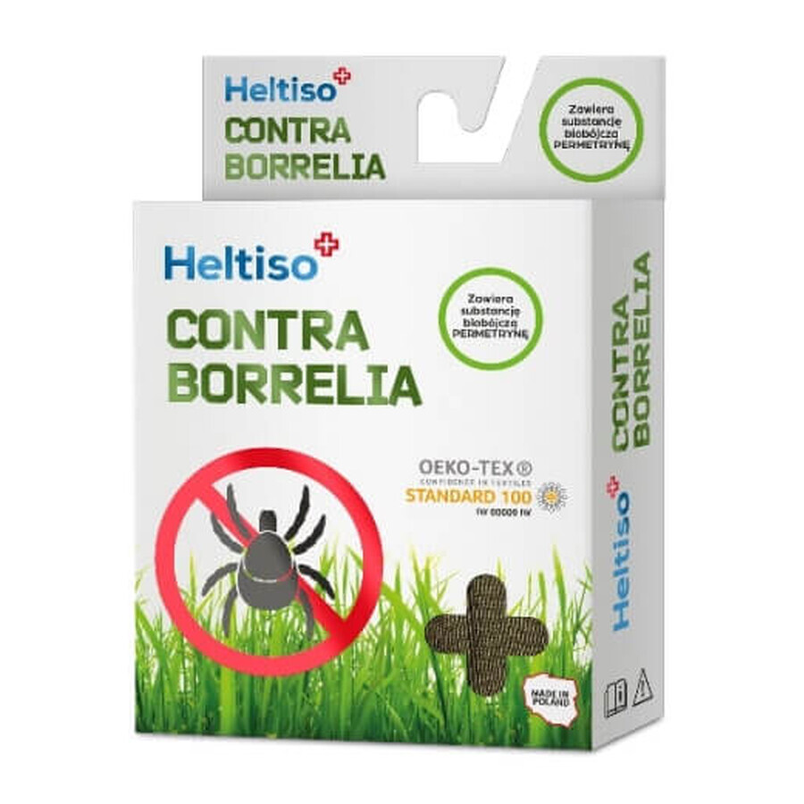 Heltiso Contra Borrelia Socks taille 39/42, 1 paire - Longue durée !