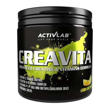 Activlab Creavita au citron et au citron vert, 300g