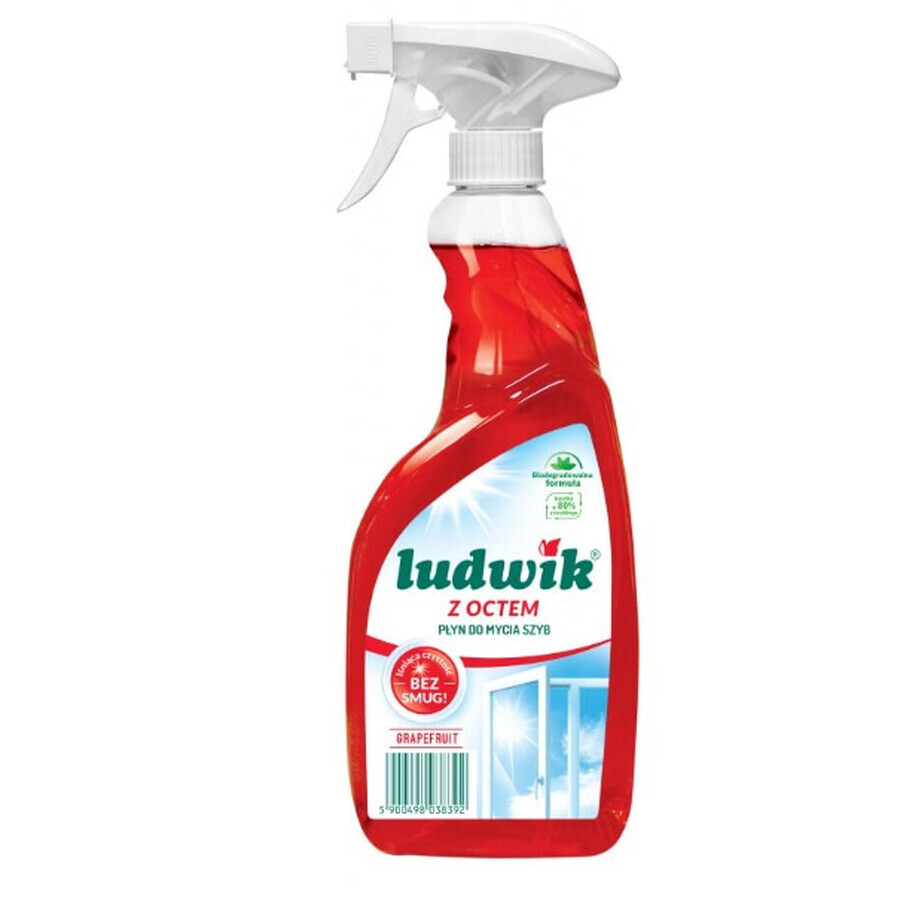 Ludwik Pamplemousse liquide de nettoyage de vitres 600 ml