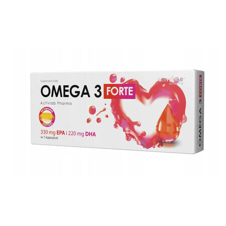 ActivLab Omega 3 Forte, 60 gélules