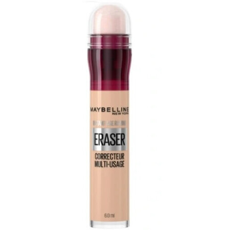 Maybelline Instant Anti-Age Eraser Concealer avec 115 Warm Light Dropper, 6.8ml