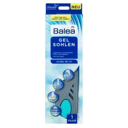 Balea, E-liners, size 36-41, 2 pieces