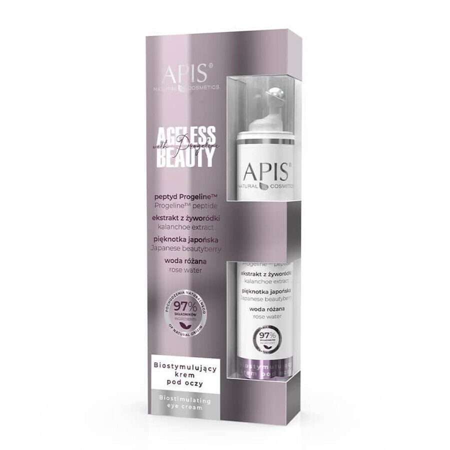 APIS Crème biostimulante pour les yeux au progelin, 10ml