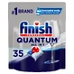 Finish Quantum Quantum All in 1 dishwasher capsules Powerball dishwasher tablets 35 pcs fresh