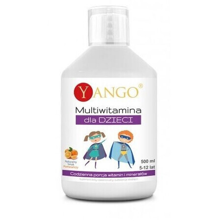 Yango, Multivitamines pour enfants, 500 ml