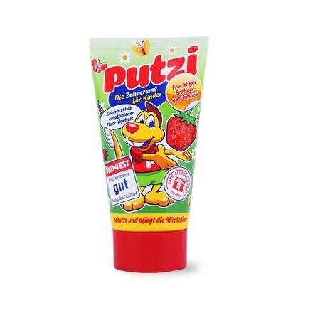 Putzi, Dentifrice pour enfants, fraise, 50ml