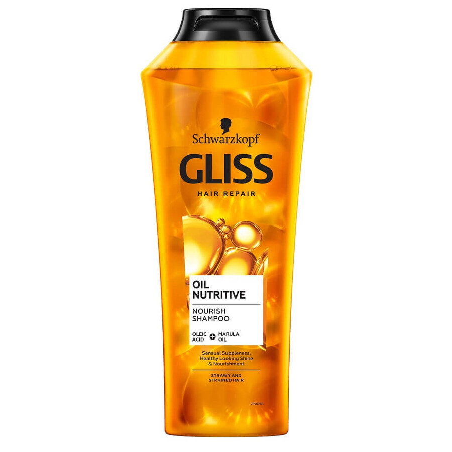 Schwarzkopf Gliss Oli Nutritive Replenishing Shampoo, 400ml