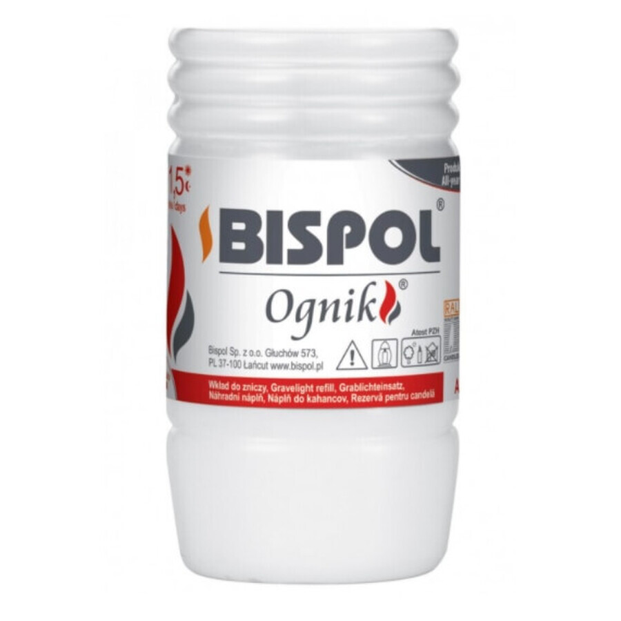 Bispol, Ognik WP0, Bougeoir, paraffine, 1 pc