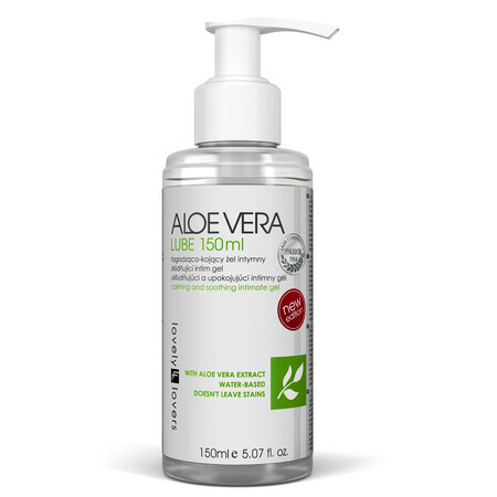 Lovely Lovers Aloe Vera Aloe Vera Lube Kojco-agric intimate el with aloe vera, 150ml