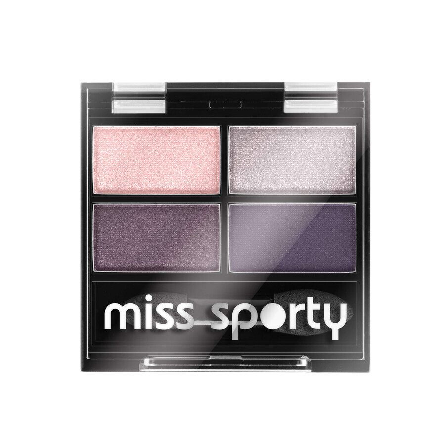 Miss Sporty Studio Colour Quattro fard de ochi Quadruple Eye Shadows 402 Smoky Green Eyes, 5g