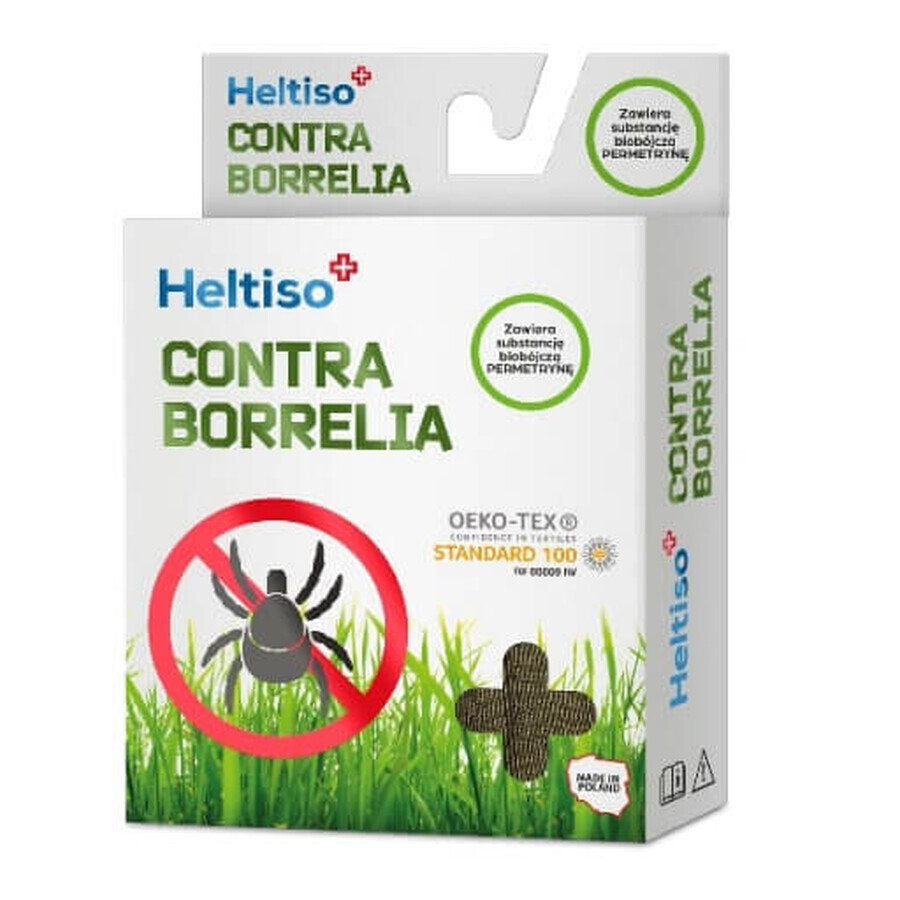 Heltiso Contra Borrelia Socks taille 43/46, 1 paire - Longue durée !