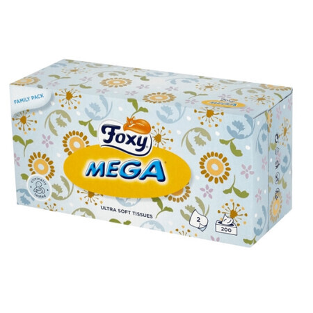 Foxy, serviettes Mega, 10 pièces