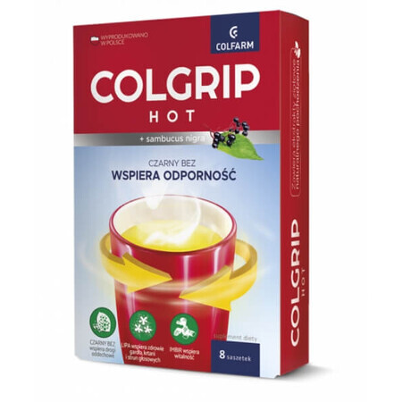 Colgrip Hot 8 sachets