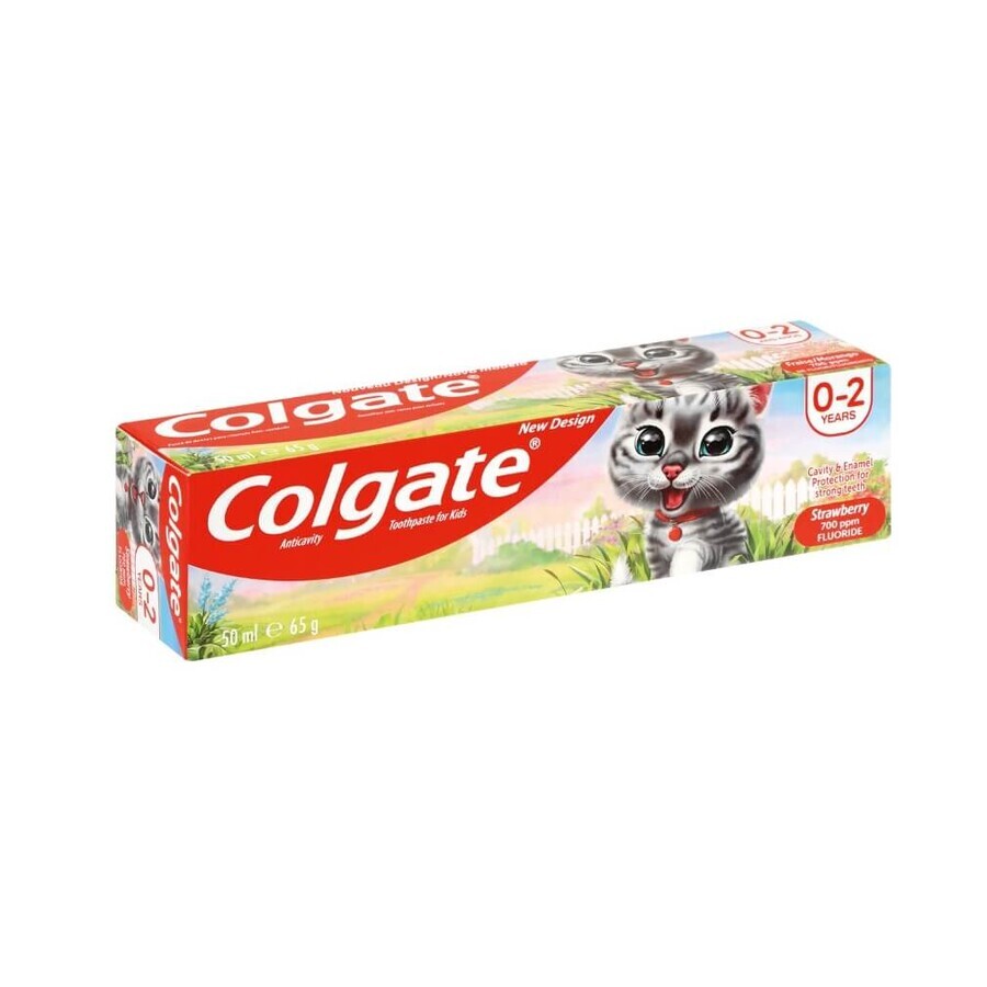 Dentifrice Colgate pour enfants 2+, fraise, 50 ml