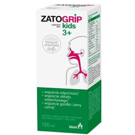 Zatogrip Kids 3+, 120 ml