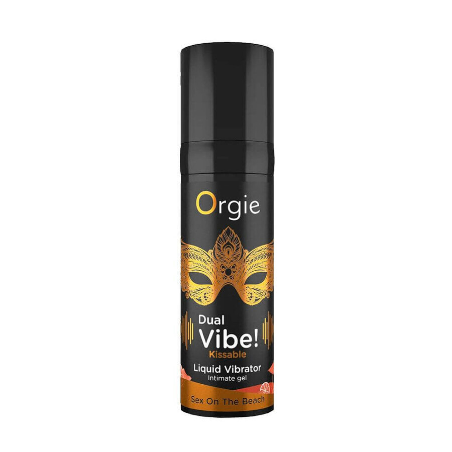 Orgie Dual Vibe! Elixir intieme vibrator Sex On The Beach, 15ml