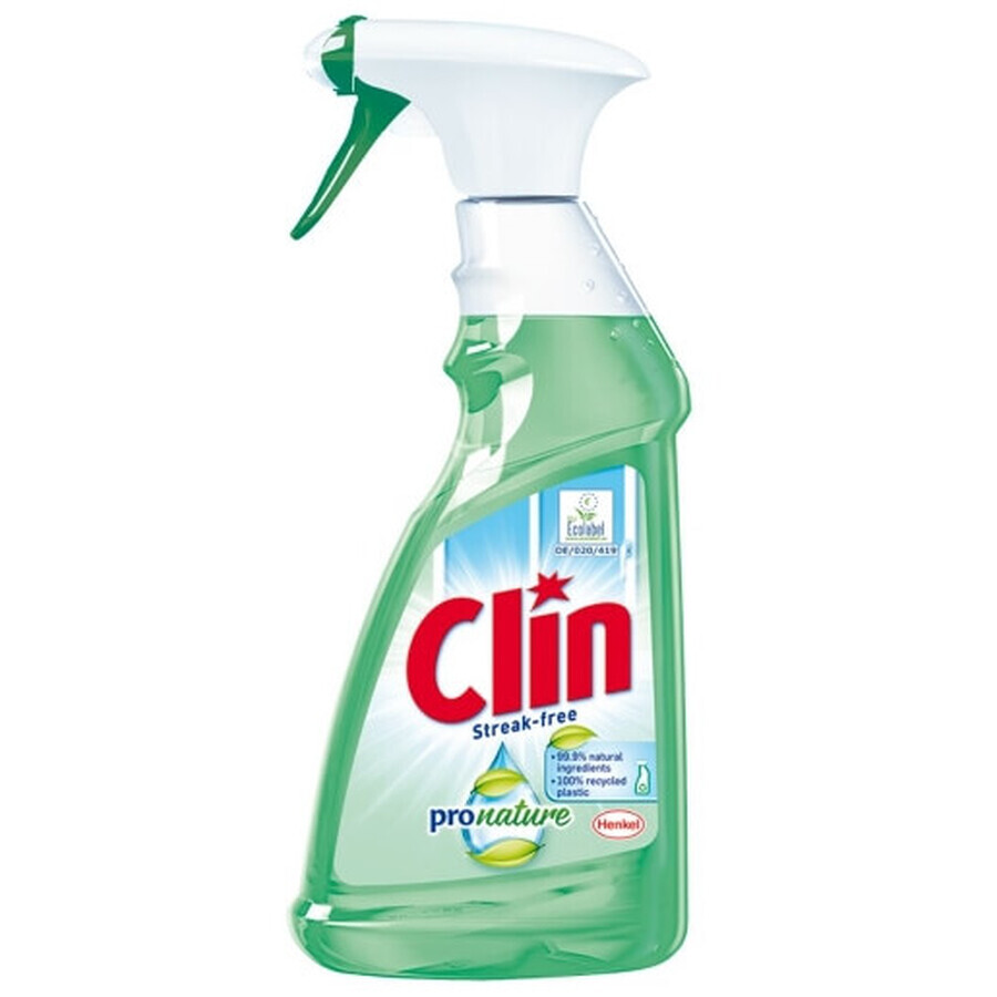 Clin, Nettoyant pour vitres, Turquoise pro nature, 500 ml