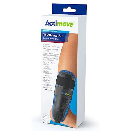 Actimove Bracelet de cheville noir Taille gauche S/M