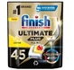 Finish Ultimate Plus Powerball AiO lemon Powerball dishwashing capsules 45 pieces