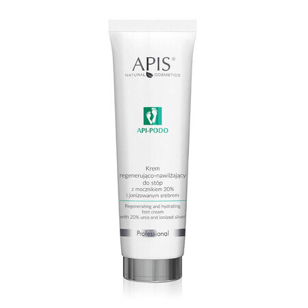 Apis Api-Podo foot cream with 20% urea and ionized silver, 100ml