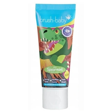 Brush-Baby Dinosaur dentifrice pour enfants 3+ Mitowa, 50 ml