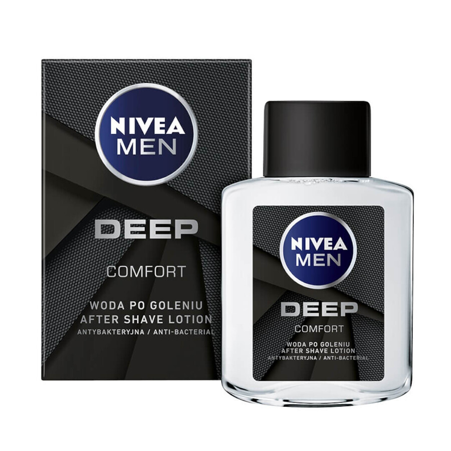 Nivea Men Deep Antibacterial Aftershave, 100ml