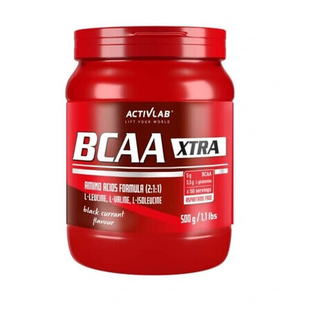 Activlab BCAA Xtra Cassis, 500g