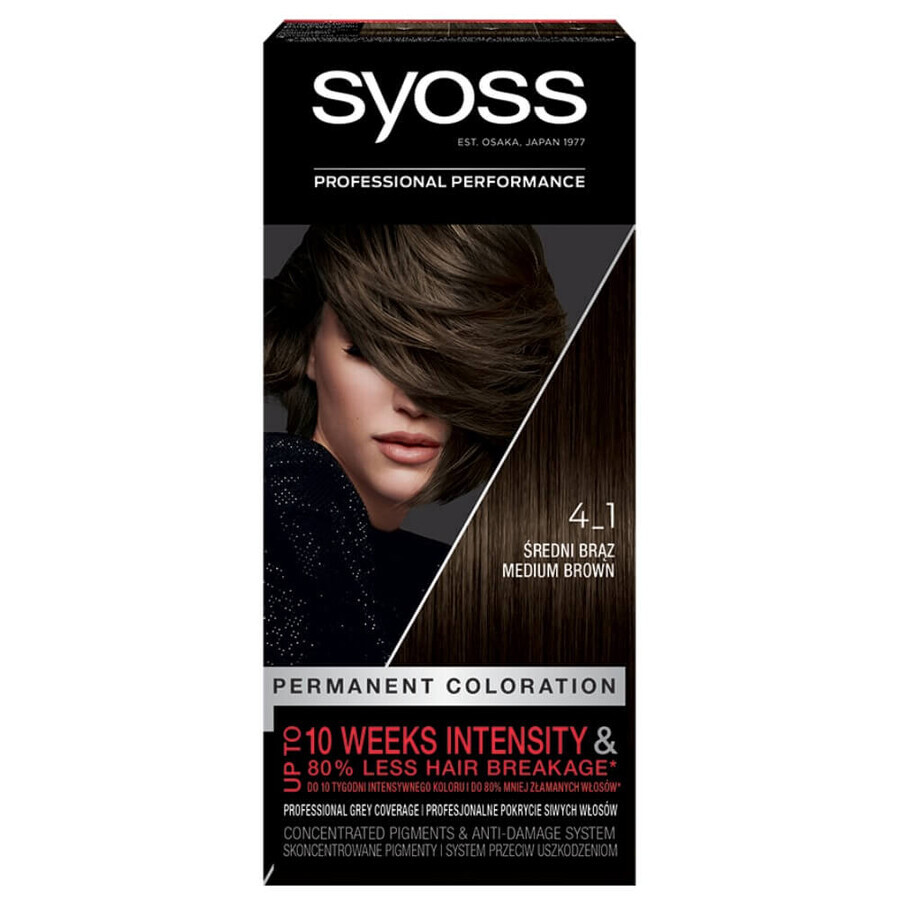 Syoss Permanent Coloration Wax Colour 4_1 mesteacăn roșcat