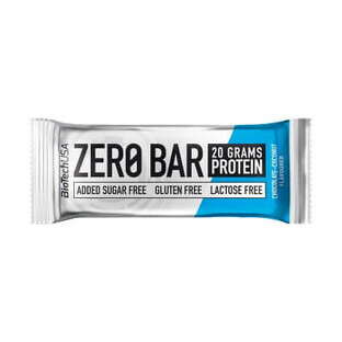 Barre protéinée Chocolat et noix de coco Zero Bar, 50 g, BioTechUSA