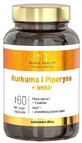 Noble Health, Curcuma avec pip&#233;rine et gingembre, 60 g&#233;lules