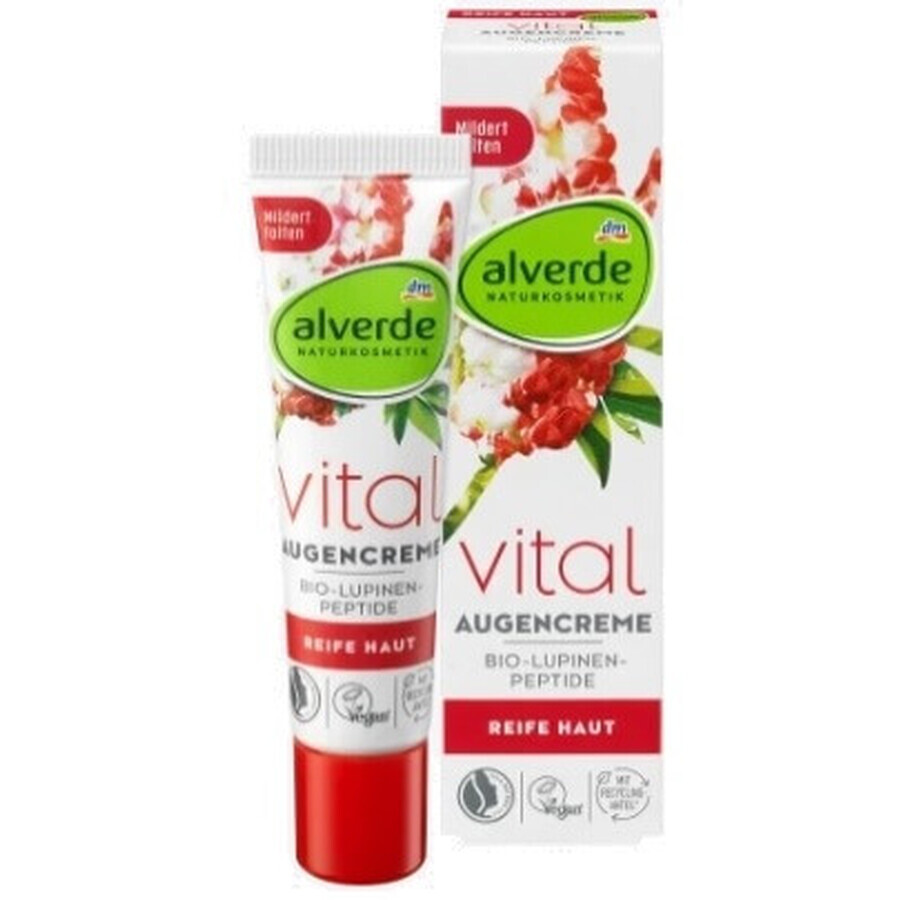 Alverde, Vital, Cremă de ochi pentru pielea matură, 15ml