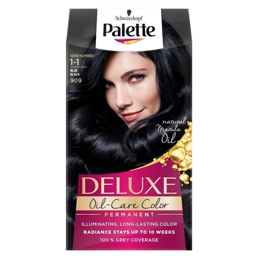 Deluxe Oil-Care Color Palette Oil-Care Color Palette Oil-Care Color Wax with micro-oil 909 (1-1) Navy Red