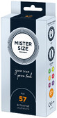 Pr&#233;servatifs Mister Size, 57 mm, 10 pi&#232;ces