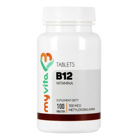 MyVita, Vitamine B12, 100 comprimés