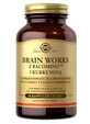 Solgar Brain Works avec bacomind et curcumine, 60 g&#233;lules