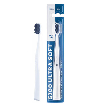 Brosse à dents Woom 200 ultra douce avec micro cire