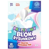 Pastel drawing pad 80g/m2 A4, 10 sheets