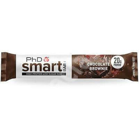 Barretta proteica PhD Smart Bar Chocolate Brownie, 64 g, PhD Nutrition