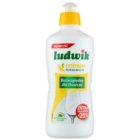 Liquide vaisselle Ludwik, citron, 450 ml