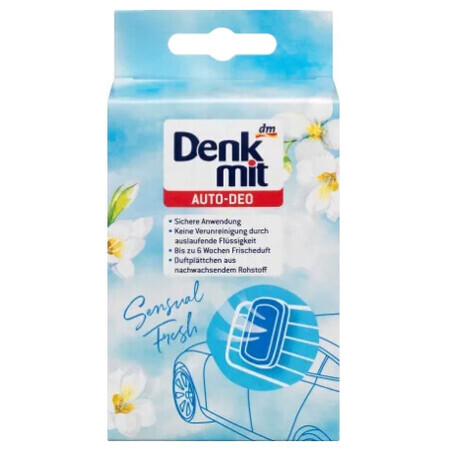 Denkmit, Sensual Fresh, parfum de voiture, 1 pc