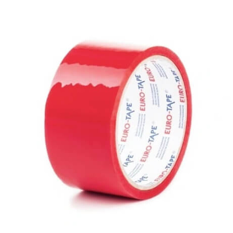 Ruban d'emballage rouge 48 mm x 50 m