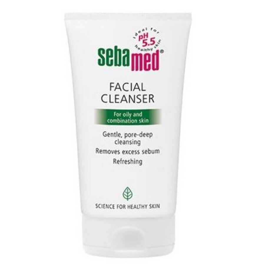 Sebamed Gentle Facial Cleanser for oily and combination skin, 150ml